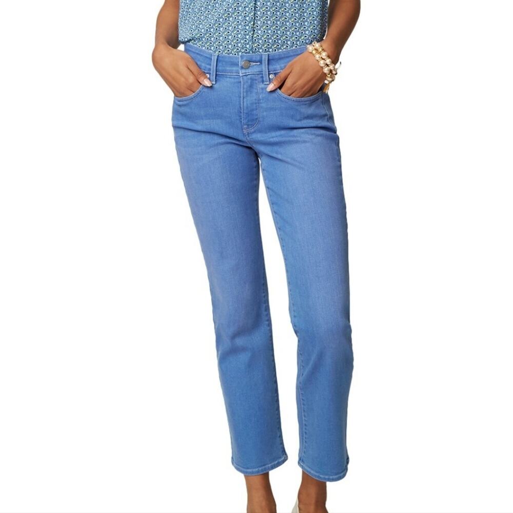 NYDJ Marilyn Edgewater Straight Ankle Jeans size 16